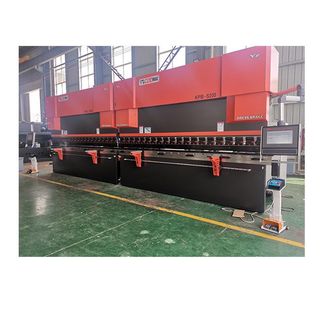 2x200T 4000mm Tandem Press Brake for Pole & Long-Structure Production