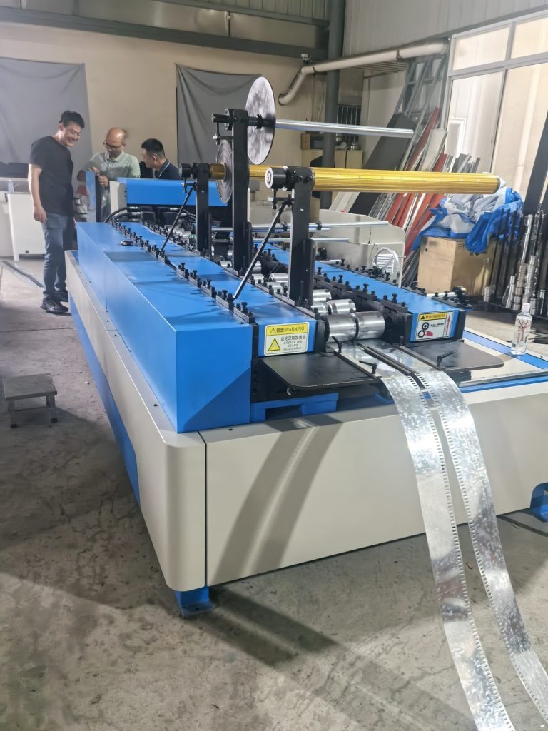 Automatic HVAC Flexible Duct Connector Production Line