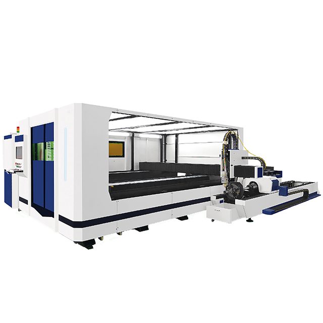 Plate & Tube Integrated Fiber Laser Cutting Machine