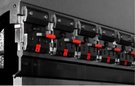 Press Brake Quick Release Clamp &mdash; Wila Type / Promecam / Amada Tooling Holder